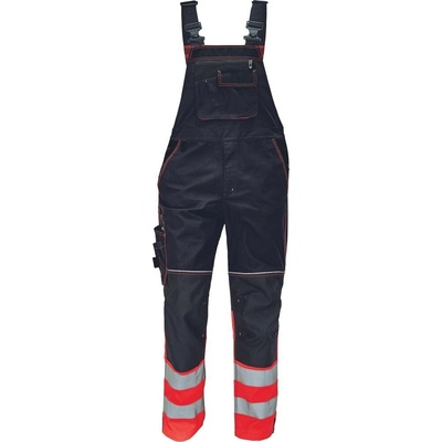 Cerva Knoxfield HV DW275 lacl kalhoty antracit/červená