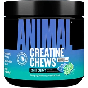 ANIMAL Creatine Chews - дъвчащ креатин - Кисела ябълка / 120 дъвчащи