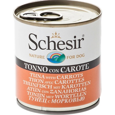 Schesir Dog Adult tuňák s mrkví 285 g