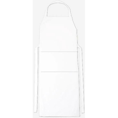 Cg Workwear Verona Dlouhá pracovní zástěra s laclem 01145-01 Cool Grey 110 x 75 cm