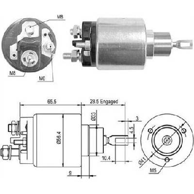 Elektromagnetický spínač pre żtartér MAGNETI MARELLI 940113050428