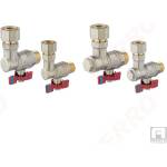  Комплект ъглови кранове за двуконтурен котел Ferro (ZK2F1520)