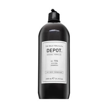 Depot No. 104 Silver Shampoo Шампоан за неутрализиране на жълтите тонове 1000 ml