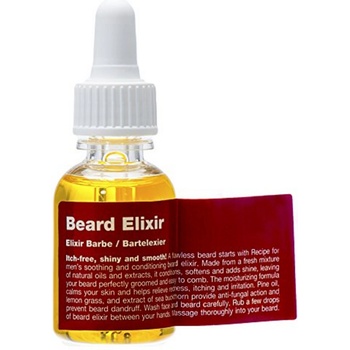 Recipe For Men Recipe For Men, Beard Elixir, Beard Oil, Pine, Vegan, Conditions, 25 ml