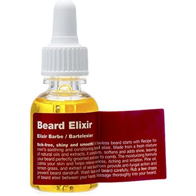 Recipe For Men Recipe For Men, Beard Elixir, Beard Oil, Pine, Vegan, Conditions, 25 ml