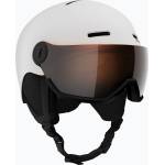 Salomon Детска скиорска каска Salomon Orka Visor Jr S2 white