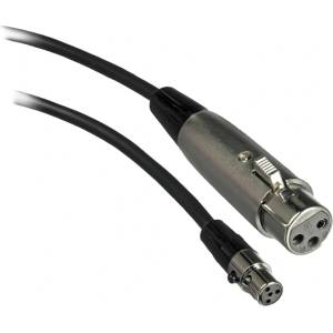 Shure Кабел ta4f (4-пинов женски микро канон) - женски канон (3-пинов стандартен) shure wa310