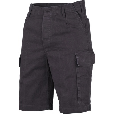 Šortky MFH Moleskin Bermuda Washed čierne