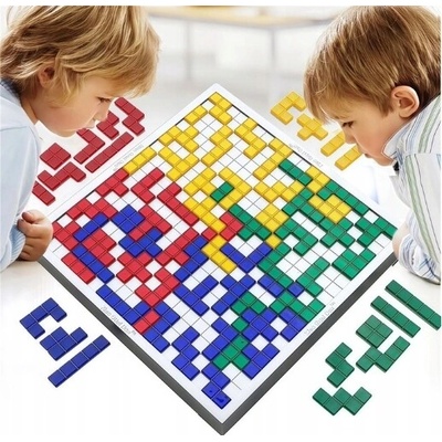 Strategická hra Blokus, desková hra, rodinná hra, dárek ke Den dětí