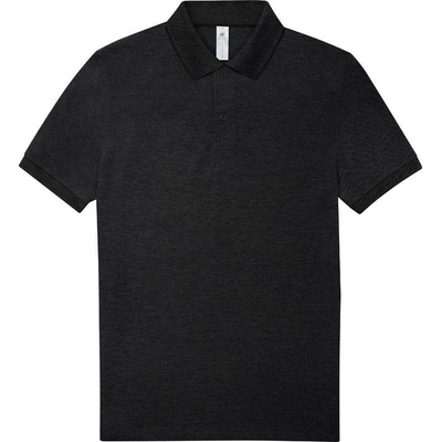 B&C My Polo 210 Piqué polo tričko hnedé heather tarmac
