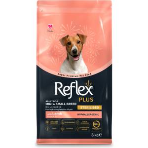 Reflex Adult Light & Sterilised Mini & Small за кастрирани кучета от дребни породи с агнешко 3кг