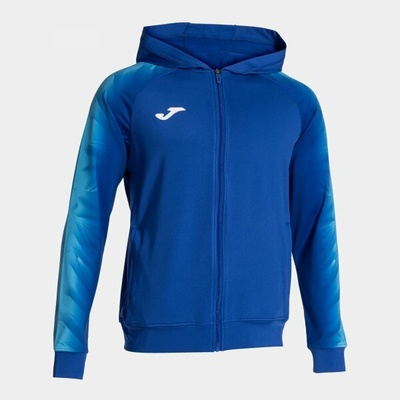 Joma Elite XI Zip-up Hoodie azúrová