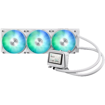 Image 1 of ASUS LC 360 ARGB LCD White Edition (ASUS-FAN-MAX-LC360-LCD-W)