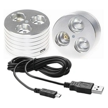 eGo nabíječka stojánek stříbrná USB