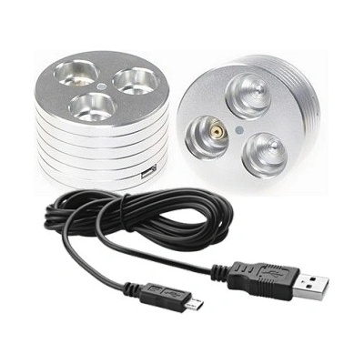 eGo nabíječka stojánek stříbrná USB