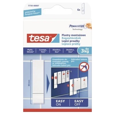 Tesa Lepicí proužky na dlaždice a kov 3kg (77761-00007-00)