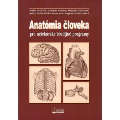 Anatómia človeka pre nelekárske študijné odbory (3. vydanie) | Yvetta Mellová; Gabriela Hešková; Desanka Výbohová