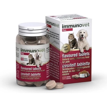 Image 1 of Immunovet Pets таблетки за укрепване на имунната система 60 бр