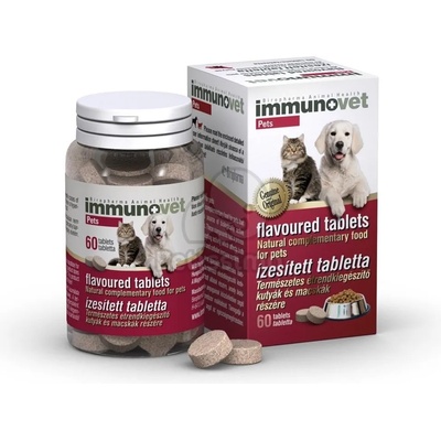 Immunovet Pets таблетки за укрепване на имунната система 60 бр