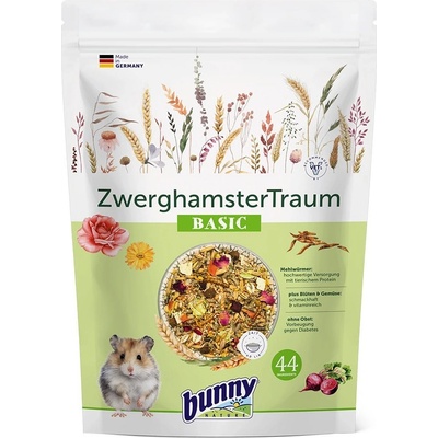 Bunny Nature Zakrslý Křeček Basic 600 g