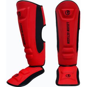 Octagon Протектори за пищял и стъпало Octagon Legion Enforcer dark red