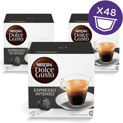 Nescafé Dolce Gusto Espresso Intenso kávové kapsle 48 ks – Zbozi.Blesk.cz