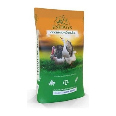 Energys brojler MIDI FORTE granule 25 kg