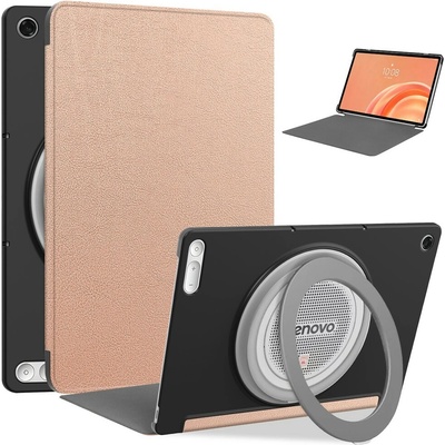 Vsetkonamobil 150716 LEATHER Zaklápací kryt pre Lenovo Tab Plus Gen 2 ružový
