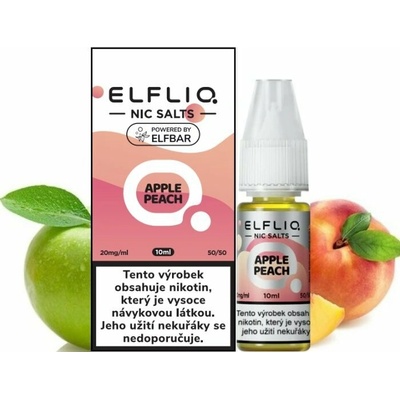 Elf Bar Elfliq Salt Apple Peach 3 x 10 ml 20 mg