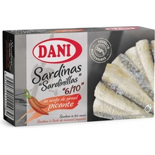 Dani Pikantní Sardinky v olivovém Oleji 90 g