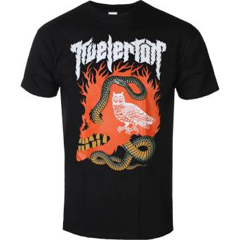 KINGS ROAD мъжка тениска Kvelertak - Snake Owl - Черна - KINGS ROAD - 20218483