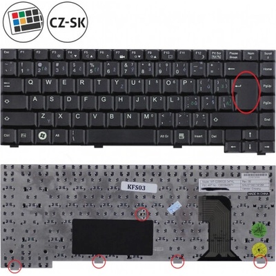 Fujitsu Siemens AMILO Pi 2530 klávesnice – Hledejceny.cz
