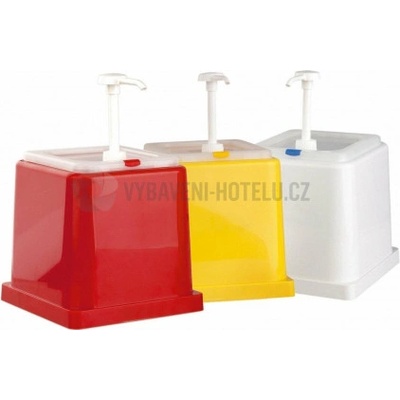 Dávkovač žlutý 1000 ml z polypropylenu 1680232
