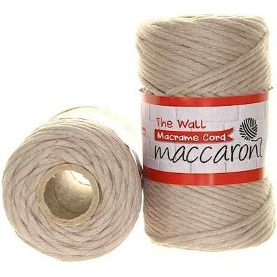 Maccaroni The Wall 3mm světle béžová 302