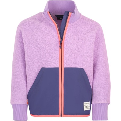 TROLLKIDS Детско поларено яке Trollkids Girl's Vega Jacket Fleece jacket - Light Violet / Deep Violet / Coral Pink - размер 98 (EU) (703-6157-0212)