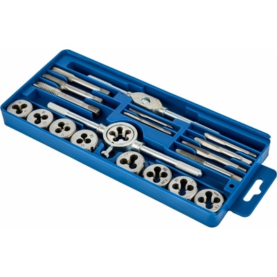 Kraft-Dele Kraft&Dele KD10288 – Sada závitníkov a závitových očiek, 20 ks (M3–M12 + 1/8 NPT)