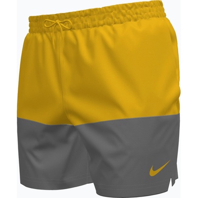 Nike Мъжки бански шорти Nike Split 5" Volley university gold