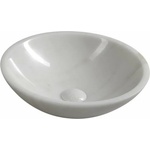 SAPHO Blok 40 cm white marble (2401-34)