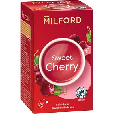 MILFORD Ovocný čaj Sweet cherry 20 x 2,5 g