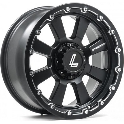 Lenso Intimidator 8 9.5x20 6x114.3 ET20 matt black & Chamfered