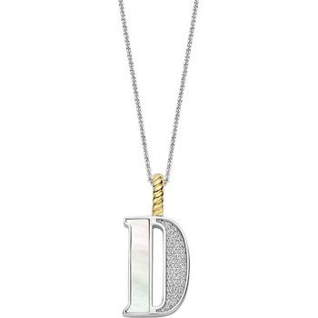 Ti Sento Сребърно колие с буква D Ti Sento 6840MW_D (6840MW_D)