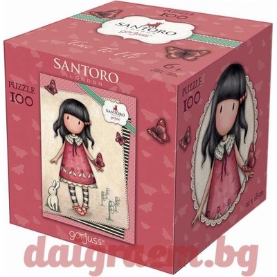 Educa Пъзел EDUCA 18089 - 100 части - Gorjuss, Време за полет (EDU18089)