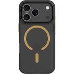 Tactical iPhone 17 Pro TACTICAL MAGFORCE HYPERSTEALTH 2.0 силиконов калъф за телефон, удароустойчив, MagSafe, ЧЕРЕН/ЛИМОНОВ ЖЪЛТ (57983126616)