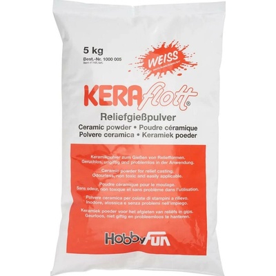 HobbyFun Keraflott - vysoce pevná bílá odlévací hmota 5 kg – Zbozi.Blesk.cz