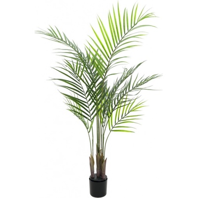 Umělá palma Areca s velkými listy, 125cm