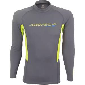  Aropec мъжка блуза ликра с ултравиолетова защита Radiance LMY, сива