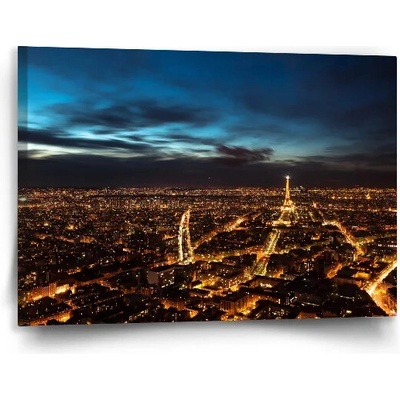 Sablio Obraz Nočný Paríž - 90x60 cm