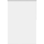 vidaXL Ролкова щора Blackout бял 165x230 см Ширина на плата 161, 6 см (4011999)