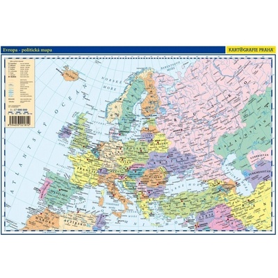 Evropa – příruční mapa