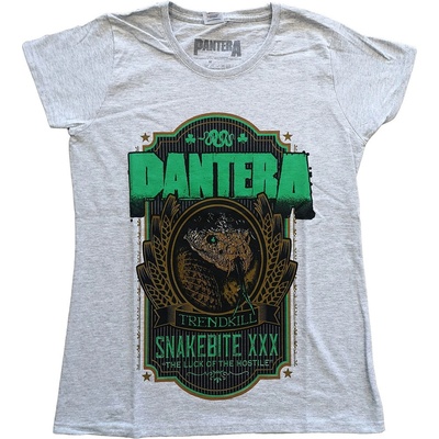 Pantera tričko Snakebite Label Šedá